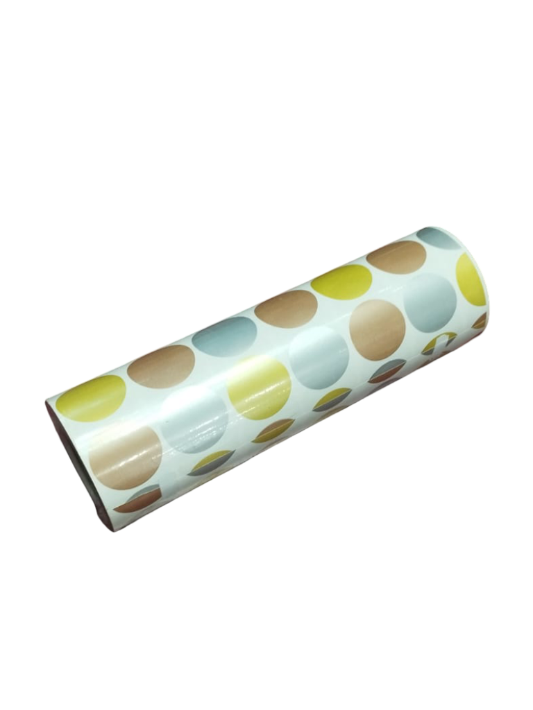 Papel de Regalo Con Círculos De Colores 31 Cm