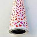 Papel de Regalo Diseño Corazones 62 cm