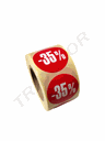 Pegatina De -35% 4Cm 500Pc