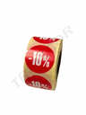 Pegatina De -10% 4Cm 500Pc