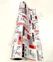 Papier d'emballage Chiens Amis 62 cm