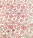 Papier d'emballage Mandalas Rouge 62 cm