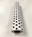 Rouleaux de papier cadeau blancs de 62 cm avec des points noirs