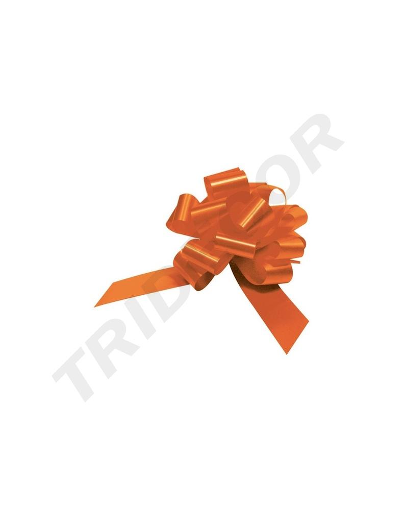 Lazo Fino Color Naranja 100*2Cm 50Und