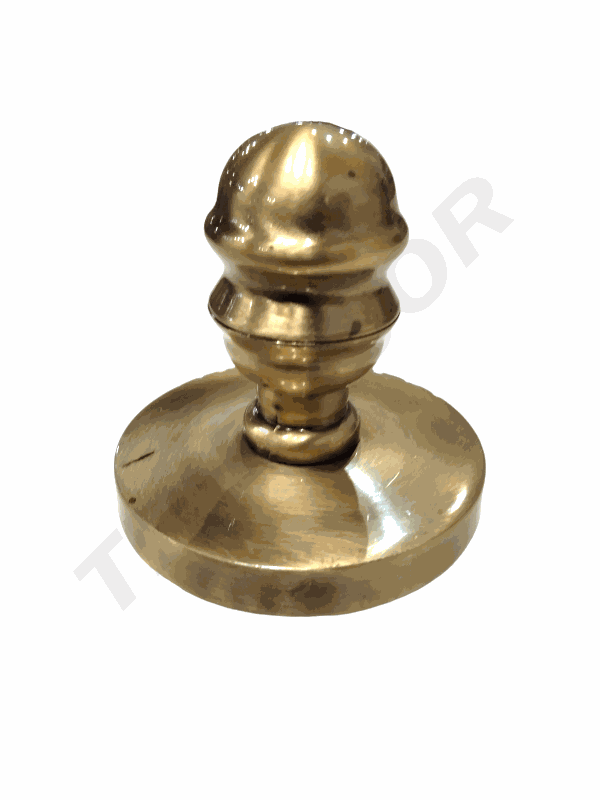 Tapa Metal Cobre Para Maniqui Con Rosca