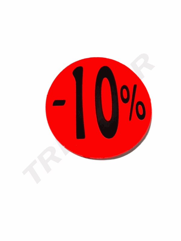 Marcaprecio 20 Percento 50 Buc 4.2X4.2cm Valio Culori