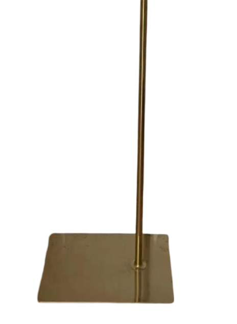 长方形金色模特底盘 base metal rectangulo color oro 5/caja