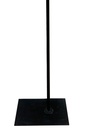 长方形黑色模特底盘 base metal rectangulo color negro30x40cm 5/caja