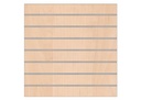 浅黄色槽板7.5槽 （榉木色Panel de lama Haya 7.5 guias 120x120cm
