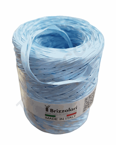 CINTA RAFIA 6802 MM5 X200 MT COL 61 AZUL BLANCO