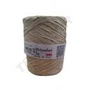 Cinta De Rafia Beige Bicolor 5 mm 200 Metros