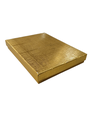 Caja Para Joyeria Color Oro, 16x12x3Cm 4 Unidades