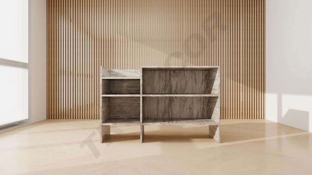 Mostrador Simple En Varios Colores 150x90x50 Cm