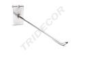 Thick Chrome Hook for Grilles/Meshes 35 cm