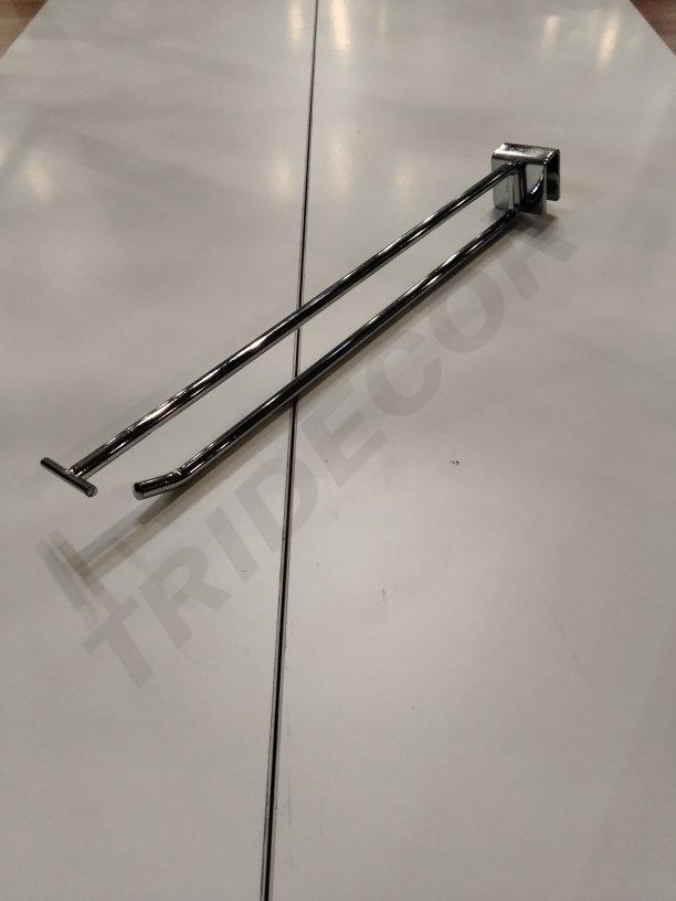 Gancho De Precio Para Tubo Rectangular 30 Cm, 7Mm