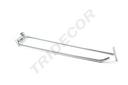双线电镀带价格牌卡扁管 Gancho de precio para tubo rectangular 30 cm
