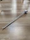 Gancho Branco para Tubo Retangular 35Cm 6mm