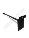 亚黑加粗内衣架网钩 Gancho Negro para lama Con Tope 30cm 10mm 10mm 30cm