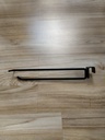  Doble Gancho Con Portaprecio Negro para Tubo 25cm 6mm