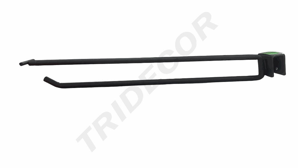Gray Hook for Rectangular Tube 35cm 8mm