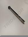 卡扁管不锈钢挂钩Gancho Frontal para Tubo Rectangular  Acero Inoxi  30 cm 50/caja