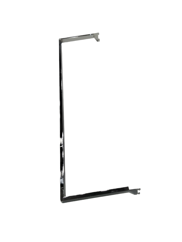 Perchero Forma "U"Para Cremallera Cromado 120X35Cm 20/Caja