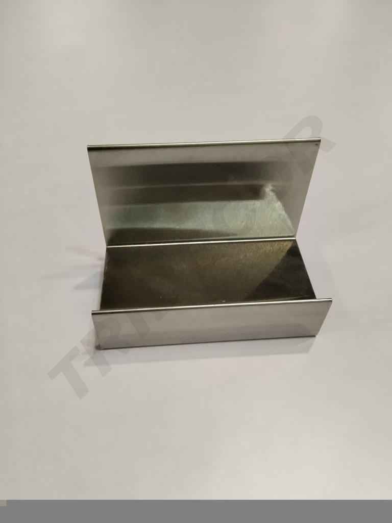 双面不锈钢拉丝单层钱包架 Expositor Soporte para Billetera Acero Inoxidable 