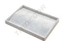 Expositor de Joyería 009818 Bandeja Ondulada Gris