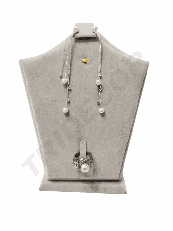 冰灰金牌套装中号 Expositor Bisuteria para Conjuntos Gris