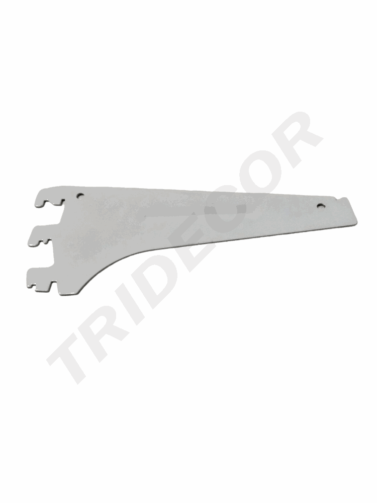 Soporte 30cm Blanca para Bandeja de Malla 60/caja 白色背网支撑
