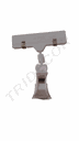 Pinza Blanca Flexible 10,5 cm