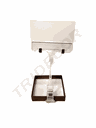 Pinza Porta Precio Transparente Pequeña