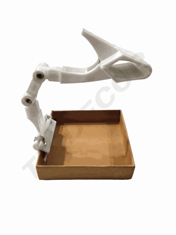 Plastic Price Clamp Color White Adjustable