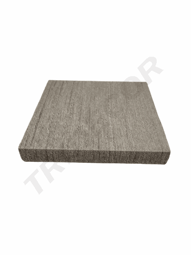 [019514] Base Expositora Grande 25*25cm Cuerda Gris
