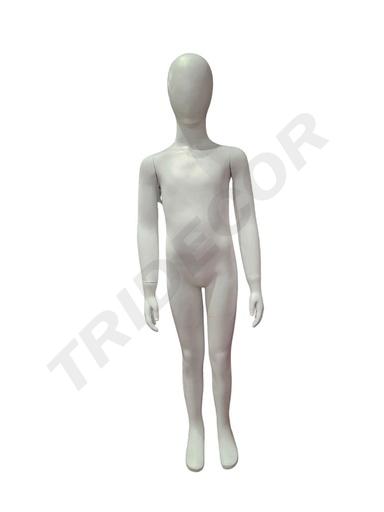 [041022] Manequim infantil branco fosco