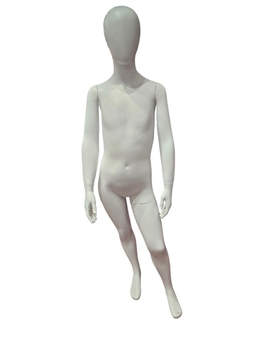 [041025] 圆头型亚白童模 Maniqui de Nina Blanco Mate