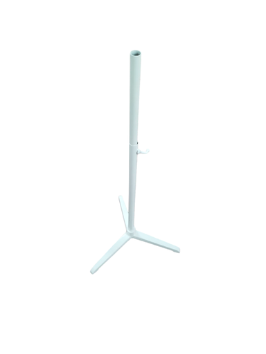 [041168] 亚白喷塑三脚架 Base Maniqui Tripode Metal Blanco Mate
