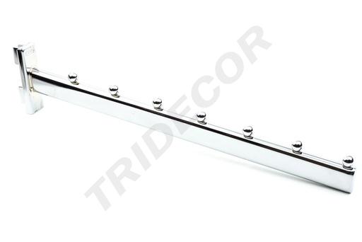 [002047] 双鱼尾电镀下斜椭圆七珠35cm Gancho Cromado Oval 7Bola para Cremallera 50/caja