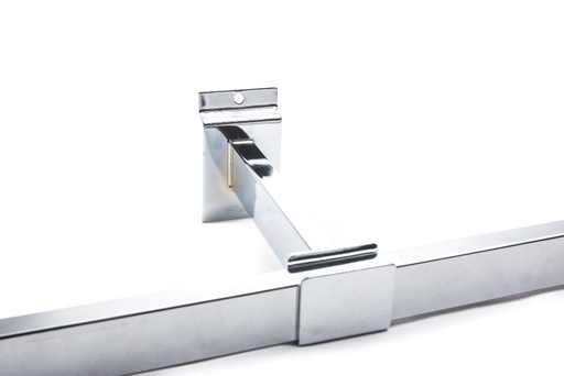 [002063] Soporte De Barra Rectangular Para Panel De Lamas 15 cm