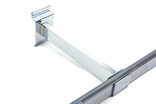 [002066] Soporte De Barra Rectangular Para Panel De Lamas 30 cm