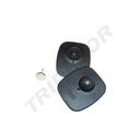 [012012] 黑色小方形防盗扣Alarma Negra de Antihurto 8.2Mhz 1000/caja