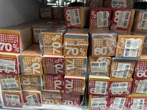 [0141011] Etiqueta recortada 10% 70% 5X5cm 200/pacote