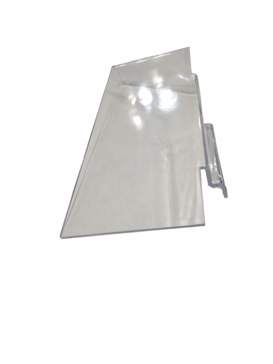 [007001] 槽板亚克力下斜鞋托Calzado anclaje en lama de acrílico transparente