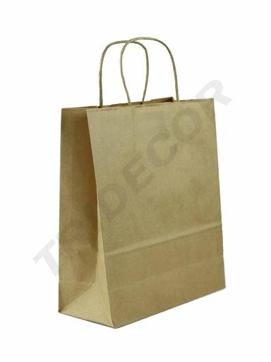 [010602] Borsa in Carta Kraft AVANA 27x12x37cm 25/Pz 200/Scatola