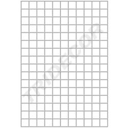 [013181] Plasa alba pentru rafturi metalice 120X135cm