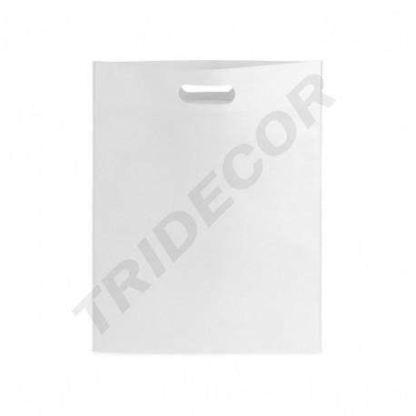 [010375] Saco de Tecido Branco com Alça 40X32Cm 25 Unidades/Pacote