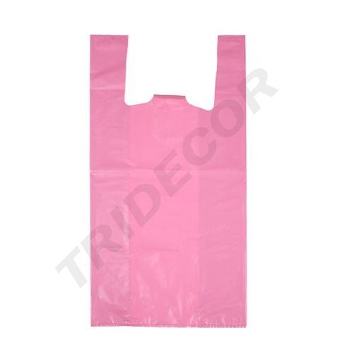 [88010] Red Plastic Bags for T-shirts 42X53 cm