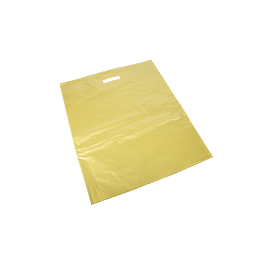 [010293] Bolsa de plástico oro 35X45cm - 100 unidades