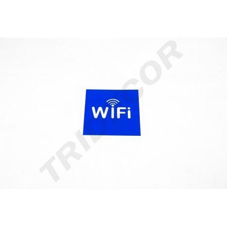 [014098] WiFi信号标识贴纸 11X11 厘米