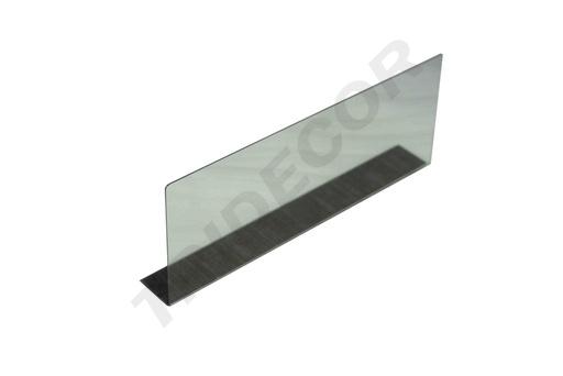 [007372] Divisor de estante de acrílico con imán